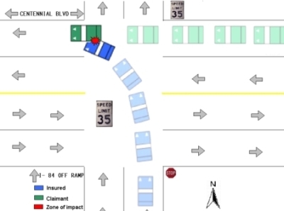 Graffiti Sketch of intersection for accident drawing for Drawing Ideas