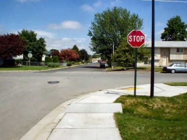 Accident Scene Photo Looking North 