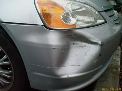 Damage to my CAR