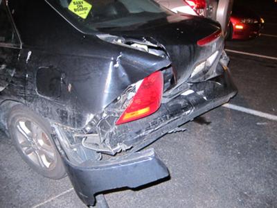 My car after the accident