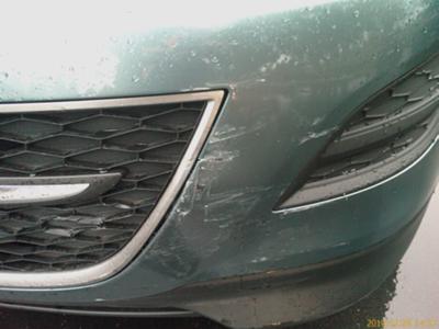Damage to SUV